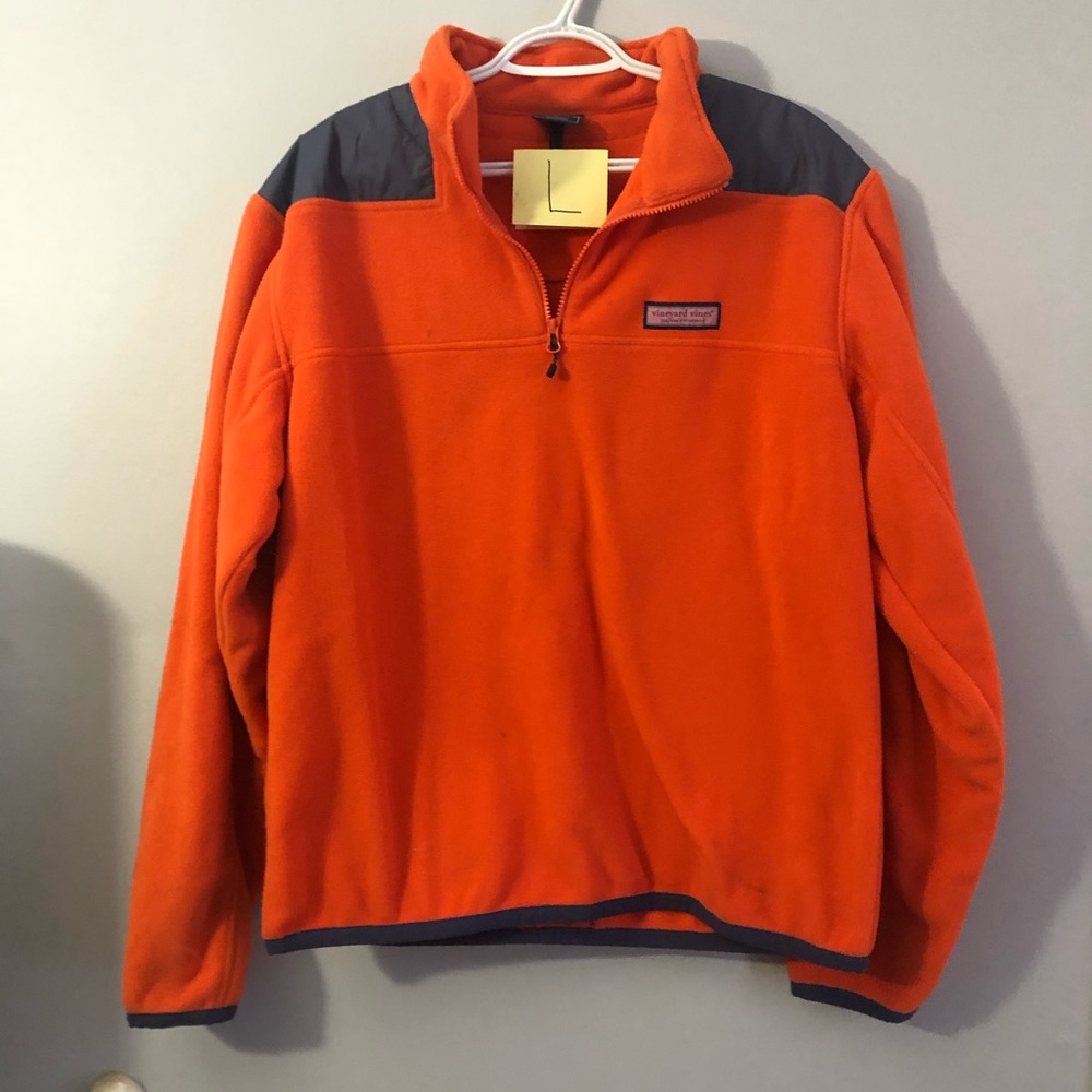 Vineyard vines fleece 1/4 zip pullover